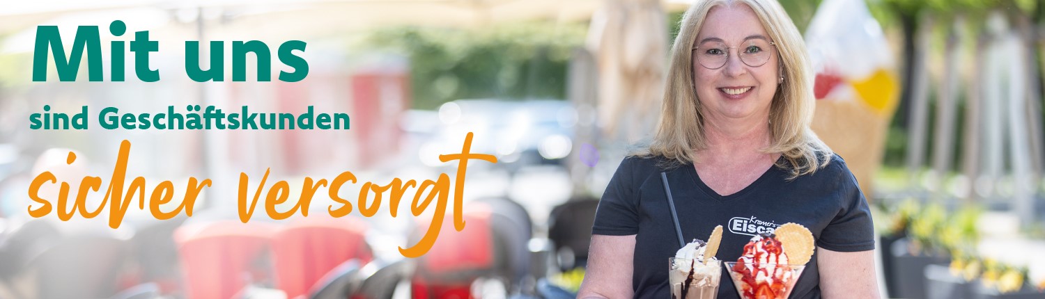 Mit uns Geschäftskunden