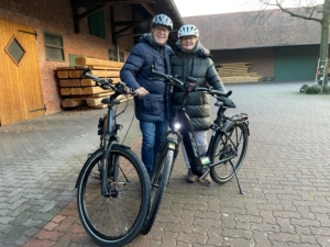 Fam. Stünkel mit Ihren gefördereten Ebikes
