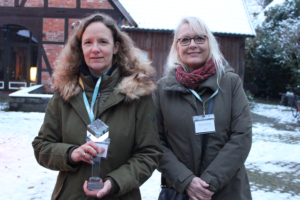 EWI Mitarbeiter mit Deuteschem Agenturpreis für Werbekampagne von Kreativprotz für EWI