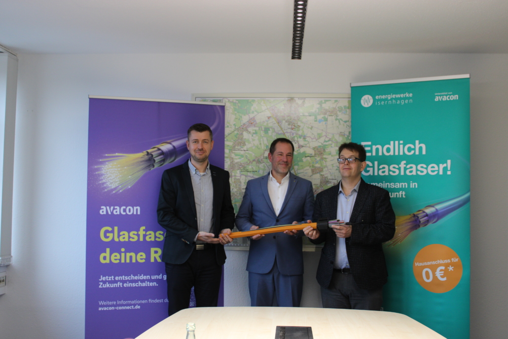 Start Glasfaserausbau Cluster 1 Start Glasfaserausbau Cluster 1