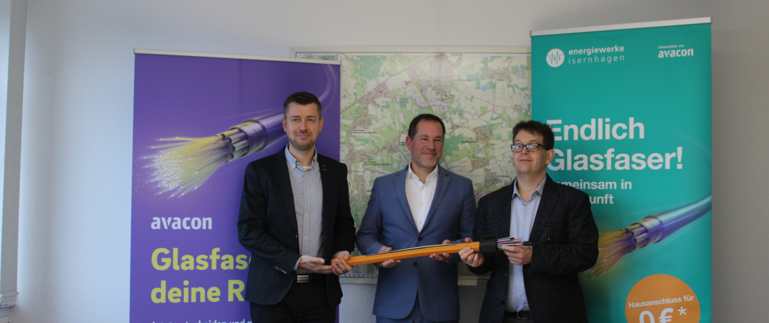 Start Glasfaserausbau Cluster 1 Start Glasfaserausbau Cluster 1