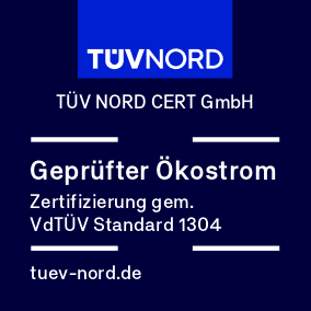 Gepruefter-Oekostrom-VdTUEV-Standard-1304_de_regular-RGB Tüf Nord Siegel für geprüftem Ökostrom