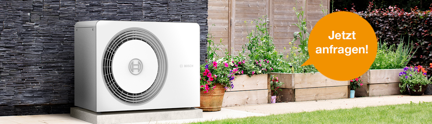 Wärmepumpe im Garten Jetzt anfragen Bosch